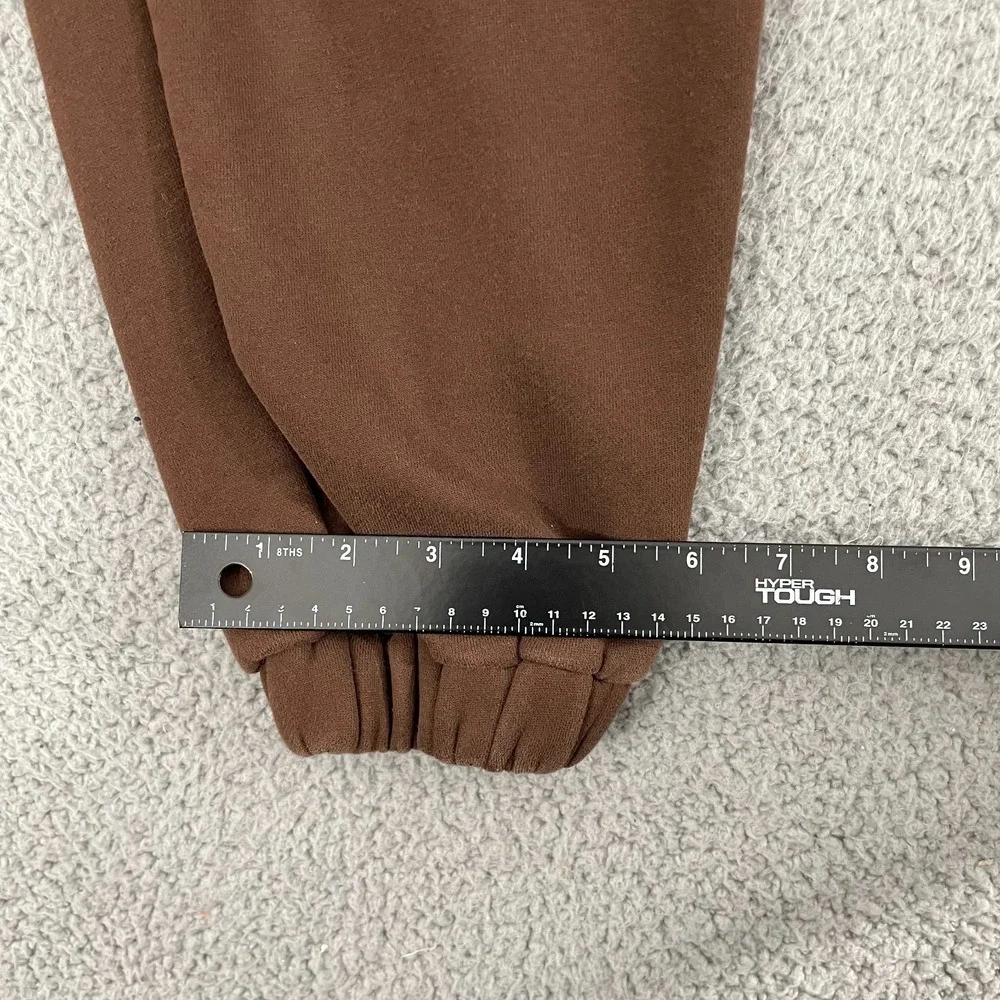Comfrt Standard Sweatpants Unisex S Brown Lounge Stretch Pull On Jogger